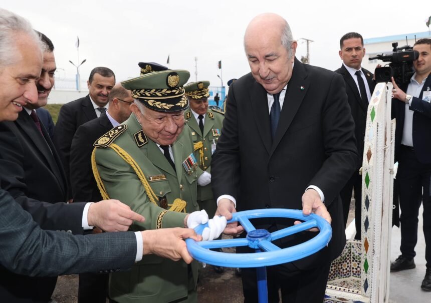 رئيس الجمهورية يُدشن مصنع تحلية مياه البحر فوكة -2- بتيبازة