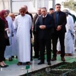 وزير الثروة الزراعية والسمكية وموارد المياه العماني يزور مخابر Vitroplant Algérie ببني تامو