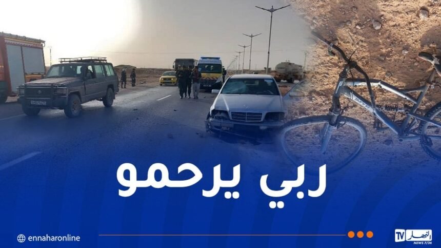 وفاة شخص دهسته سيارة في تندوف