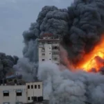 استشهاد 10 فلسطينيين وإصابة العشرات في قصف صهيوني على غزة