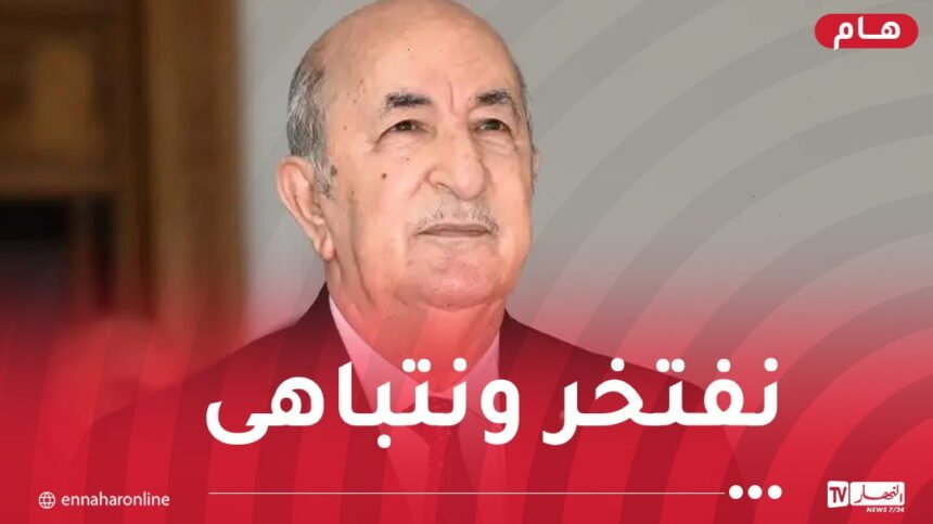 الرئيس تبون: في ظرف وجيز أنجز مشروع رأس جنات 2.. و بأيادي جزائرية