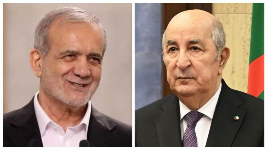 رئيس الجمهورية يتلقى التهاني من نظيره الإيراني بمناسبة عبد الفطر