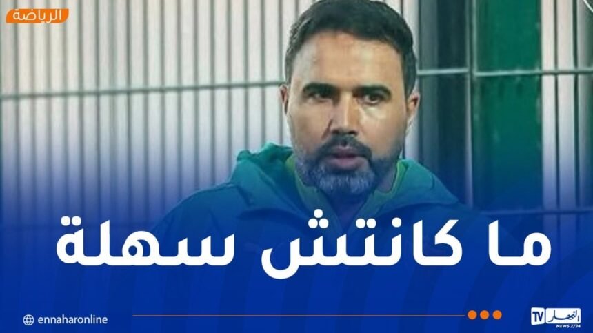عثمان النجار: “لاعبينا بذلو مجهود كبير في فوزنا أمام مولودية وهران”