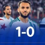 غويري يمنح التقدم للمنتخب الوطني في شوطه الأول أمام بوتسوانا
