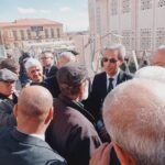 وزير الثقافة والفنون يشارك في تشييع جنازة المرحوم حمزة فيغولي بتيارت