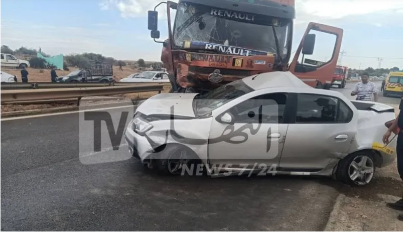 6 جرحى في حادث مرور خطير ببوسعادة