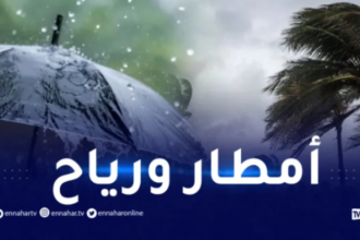 أمطار رعدية ورياح قوية عبر هذه الولايات