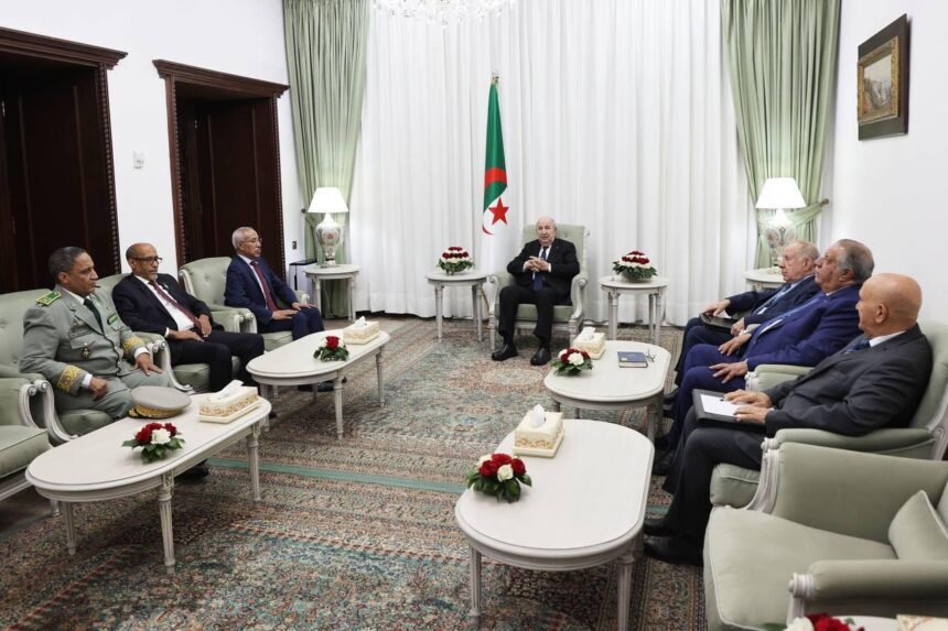 الرئيس تبون يستقبل وزير الدفاع الموريتاني