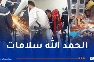 العلمة.. إنقاذ شخص علق داخل آلة خلط العجين بحي قوطالي