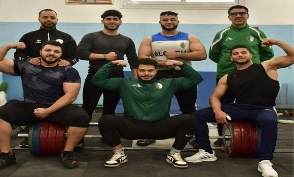 تسعة رباعين يمثلون الجزائر في البطولة الإفريقية لرفع الأثقال