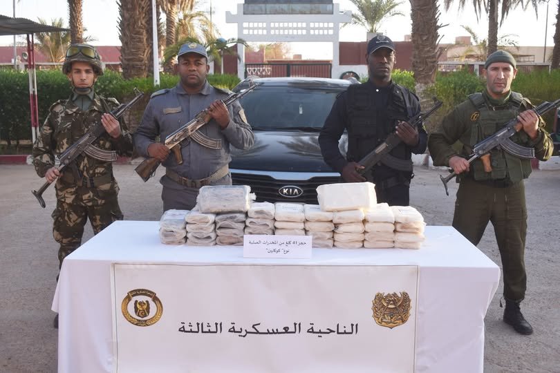 حجز 41 كلغ من الكوكايين بأدرار