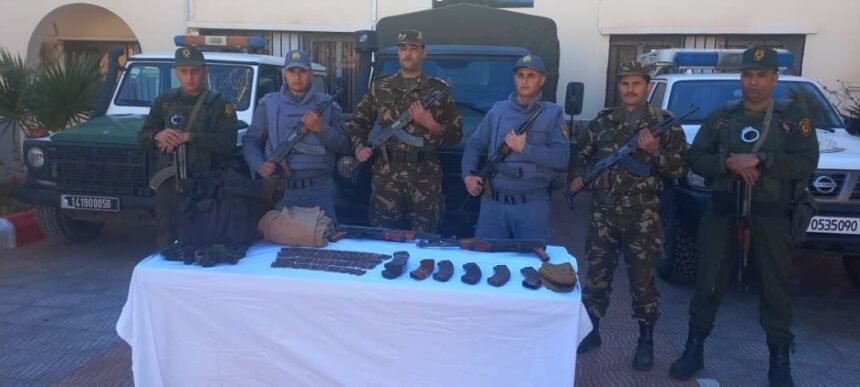 حجز سلاحين “كلاشينكوف” و171 طلقة نارية بالنعامة