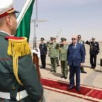 رئيس الجمهورية يصل إلى بشار مرفوقا بصقور سلاح الجو