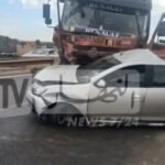 سطيف.. 4 جرحى في اصطدام بين سيارة وشاحنة بعين أزال