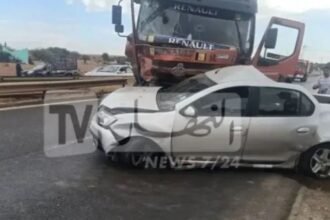 سطيف.. 4 جرحى في اصطدام بين سيارة وشاحنة بعين أزال