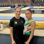 كيليا نمور تقود المنتخب الوطني في المرحلة الختامية لكأس العالم للجمباز
