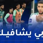 نجوم المنتخب الوطني يبدون تضمانهم مع قندوسي