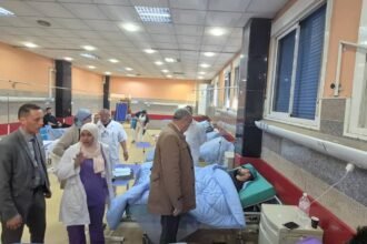 والي وهران يزور جرحى حادث انهيار السكنات القصديرية