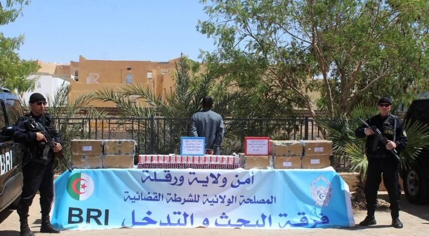 ورقلة.. حجز أزيد من 67 ألف قرص مهلوس