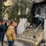 وزيرا البريد والعمل يعاينان أضرار حريق المركز التقني لاتصالات الجزائر بأولاد فايت