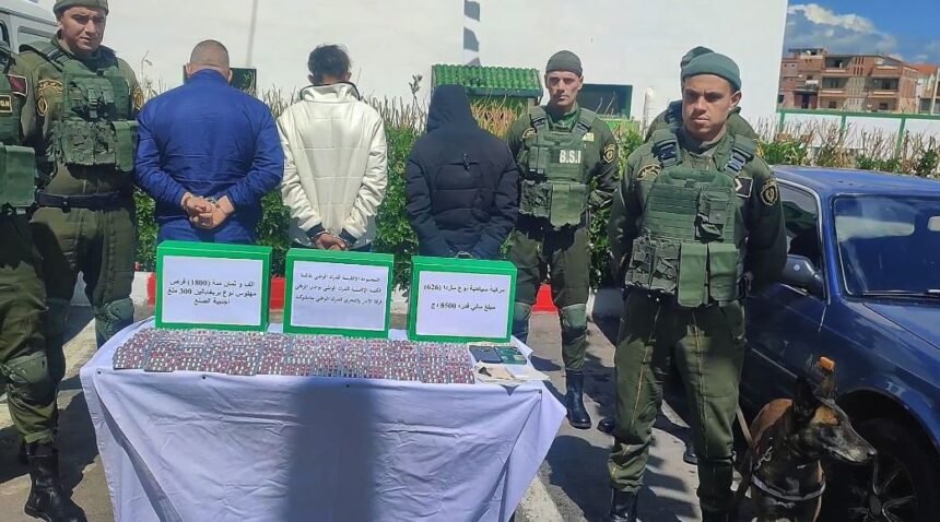 ڨالمة.. الدرك يوقف 3 أشخاص بتهمة حيازة مؤثرات عقلية بتاملوكة