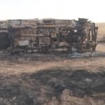 تامنغست.. قتيلان بعد حادث مرور متبوع بحريق