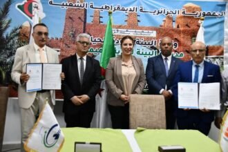 اتفاقية تعاون بين وزارة البيئة وجودة الحياة وشركة سوناطراك