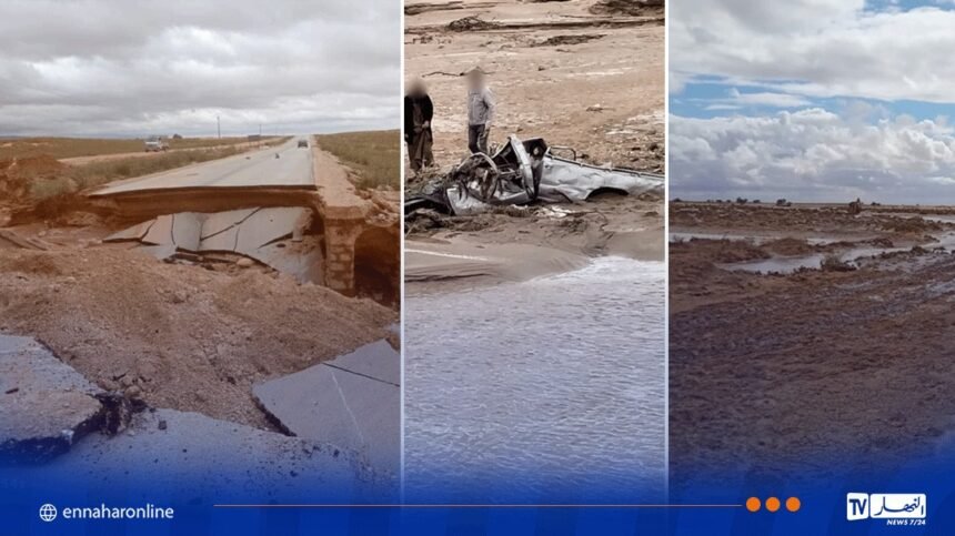 الجلفة.. فقدان خمسيني جرفه واد الملح بحاسي بحبح