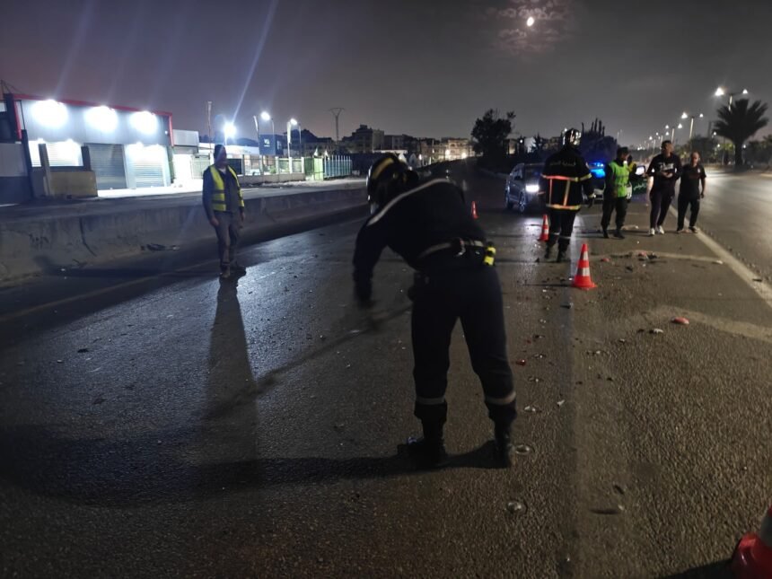 العاصمة: إصطدام تسلسلي بين أربع سيارات في الدار البيضاء