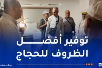 الفوج الأول للبعثة الجزائرية للحج يباشر مهامه بالبقاع المقدسة