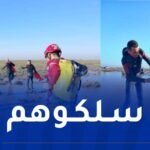 المدية: إنقاذ شخصين حاصرتهما سيول وادي الطويل ببوغزول