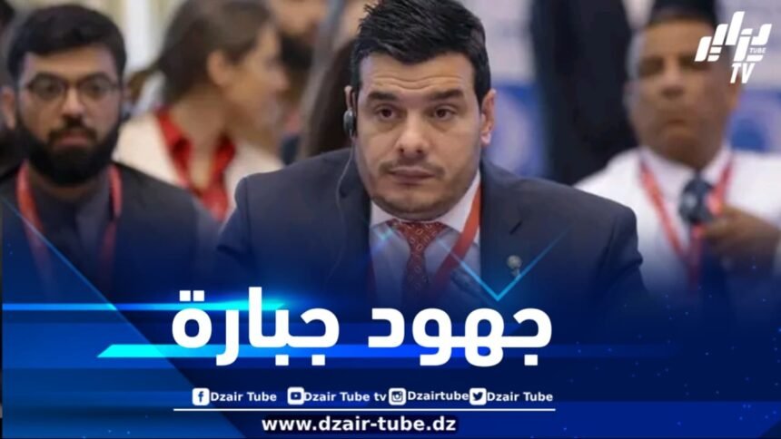 النائب البرلماني ناصري يستعرض بسان بيطرسبورغ الروسية جهود الجزائر في الانتقال الطاقوي وتطوير الاقتصاد الأخضر