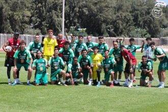 بالصور.. المنتخب الوطني لأقل من 20 سنة يواصل تحضيراته بعنابة