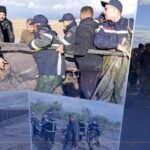 بالصور.. جانب من العمليات الميدانية خلال البحث عن المفقود الذي جرفته السيول بالجلفة
