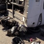 بجاية.. وفاة شخص في إصطدام دراجة نارية بحافلة نقل المسافرين بألاغن