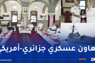 تنفيذ تمرين مشترك من نوع “passex” بين البحريتين الجزائرية والأمريكية