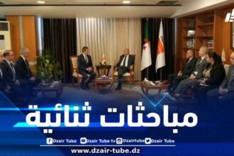 حشيشي يلتقي وفدا عن شركة أس أل بي