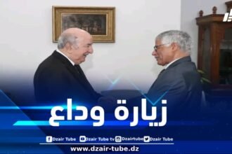 رئيس الجمهورية يستقبل سفير الجمهورية  الصحراوية عقب انتهاء مهامه بالجزائر