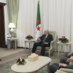 رئيس الجمهورية يستقبل سفير الصحراء الغربية عقب انتهاء مهامه
