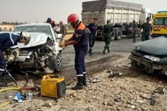 عين الدفلى.. 4 جرحى في اصطدام بين سيارتين بالعبادية