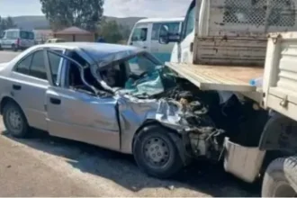 عين الدفلى.. قتيل وجريح في اصطدام بين سيارة وشاحنة بـ جندل