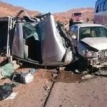 مستغانم.. 5 جرحى في اصطدام بين حافلة لنقل المسافرين وسيارتين 