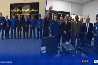 وفد من لجنة الدفاع الوطني بالبرلمان يزور المديرية العامة للأمن الوطني