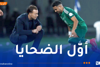 يايسله يحرج محرز .. خصم من راتبه الشخصي لهذا السبب !