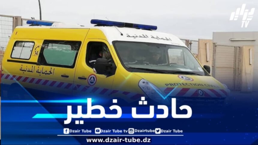 15 جريحاً في حادث انحراف شاحنة بالطارف