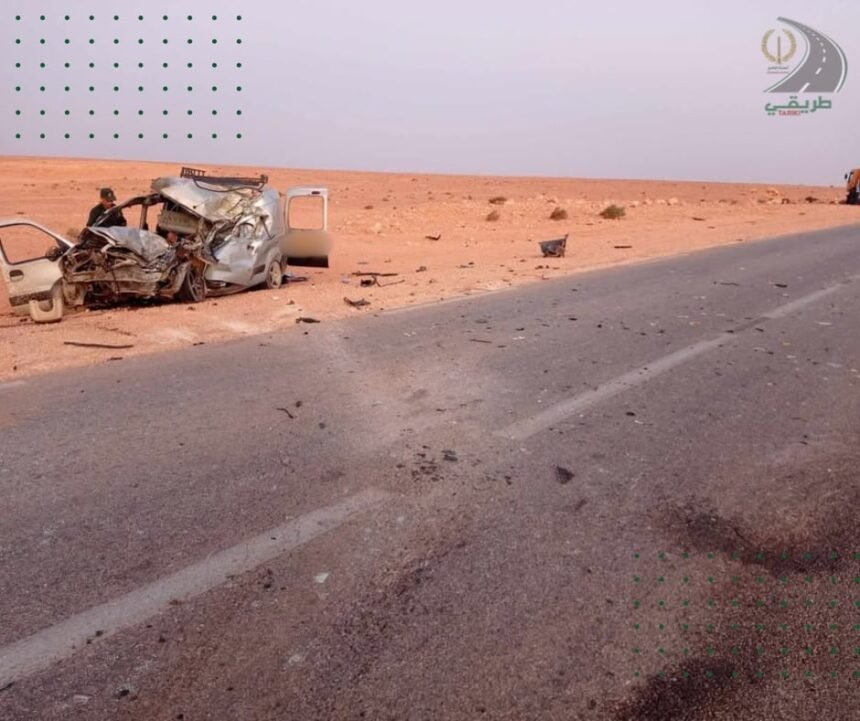 3 وفيات إثر حادث مرور في الجلفة