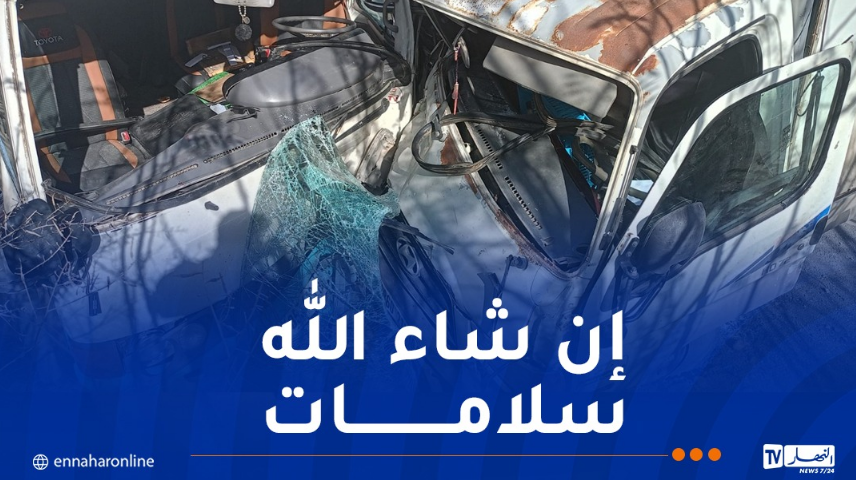 8 ضحايا في حادث حافلة بوهران