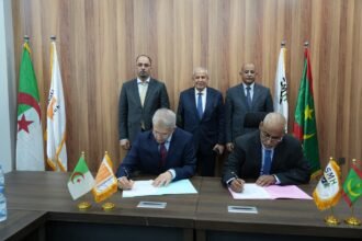 اتفاقية تبادل بيانات بترولية تُتوَّج زيارة رئيس سوناطراك إلى نواكشوط