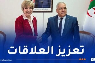 الأمين العام لوزارة الخارجية يلتقي السفيرة الأمريكية بالجزائر …وهذا ما دار بينهما