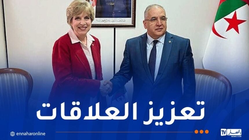 الأمين العام لوزارة الخارجية يلتقي السفيرة الأمريكية بالجزائر …وهذا ما دار بينهما